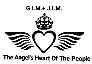 G.I.M. + J.I.M. THE ANGEL'S HEART OF THE PEOPLE