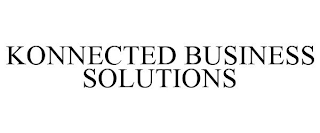 KONNECTED BUSINESS SOLUTIONS