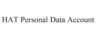 HAT PERSONAL DATA ACCOUNT