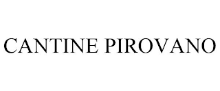 CANTINE PIROVANO