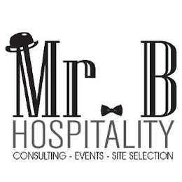 MR. B HOSPITALITY CONSULTING - EVENTS - SITE SELECTION