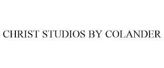 CHRIST STUDIOS BY COLANDER