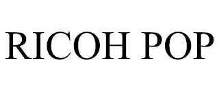 RICOH POP