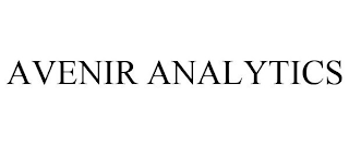 AVENIR ANALYTICS