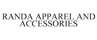 RANDA APPAREL AND ACCESSORIES