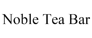 NOBLE TEA BAR