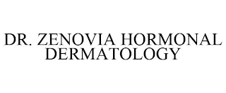 DR. ZENOVIA HORMONAL DERMATOLOGY