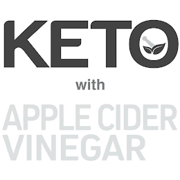 KETO WITH APPLE CIDER VINEGAR