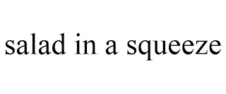 SALAD IN A SQUEEZE