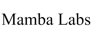 MAMBA LABS