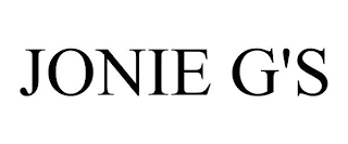 JONIE G'S