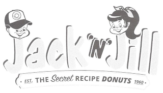 JACK 'N' JILL EST. THE SECRET RECIPE DONUTS 1960