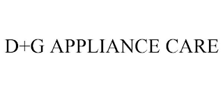 D+G APPLIANCE CARE