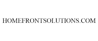 HOMEFRONTSOLUTIONS.COM