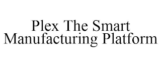 PLEX THE SMART MANUFACTURING PLATFORM