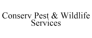CONSERV PEST & WILDLIFE SERVICES