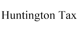 HUNTINGTON TAX