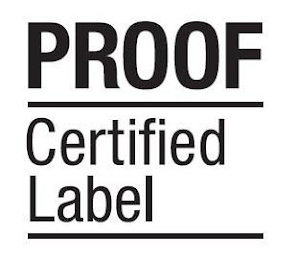 PROOF CERTIFIED LABEL