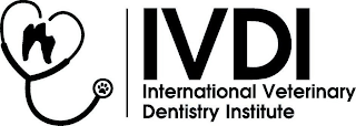 IVDI INTERNATIONAL VETERINARY DENTISTRYINSTITUTE