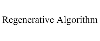 REGENERATIVE ALGORITHM