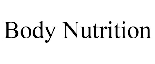 BODY NUTRITION