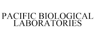 PACIFIC BIOLOGICAL LABORATORIES