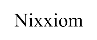 NIXXIOM