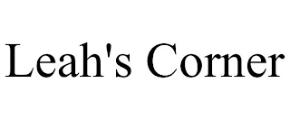 LEAH'S CORNER