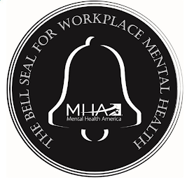 THE BELL SEAL FOR WORKPLACE MENTAL HEALTH MHA MENTAL HEALTH AMERICA