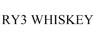 RY3 WHISKEY