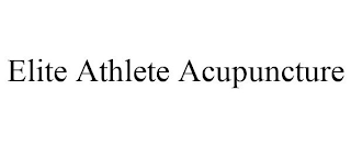 ELITE ATHLETE ACUPUNCTURE