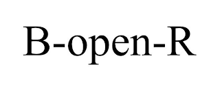 B-OPEN-R