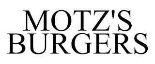 MOTZ'S BURGERS