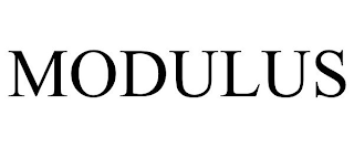 MODULUS