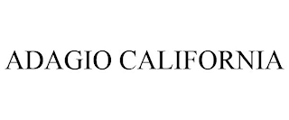 ADAGIO CALIFORNIA