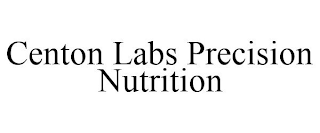 CENTON LABS PRECISION NUTRITION