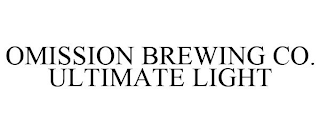 OMISSION BREWING CO. ULTIMATE LIGHT