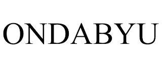 ONDABYU