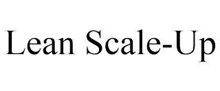 LEAN SCALE-UP