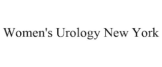 WOMEN'S UROLOGY NEW YORK