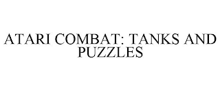 ATARI COMBAT: TANKS AND PUZZLES