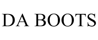 DA BOOTS
