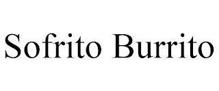 SOFRITO BURRITO