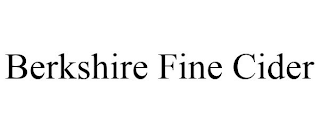 BERKSHIRE FINE CIDER