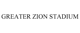 GREATER ZION STADIUM