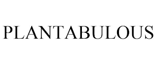 PLANTABULOUS