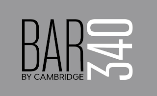 BAR 340 BY CAMBRIDGE