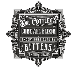 DR. COTTLEY'S HPC CURE ALL ELIXIR EXCEPTIONAL QUALITY BITTERS CENTURY GRAND