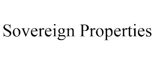 SOVEREIGN PROPERTIES