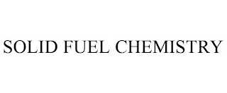 SOLID FUEL CHEMISTRY